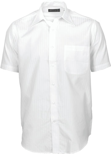 Mens Tonal Stripe Shirts
 - Short Sleeve