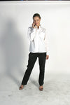 Ladies Polyester Cotton Poplin Shirt - Long Sleeve