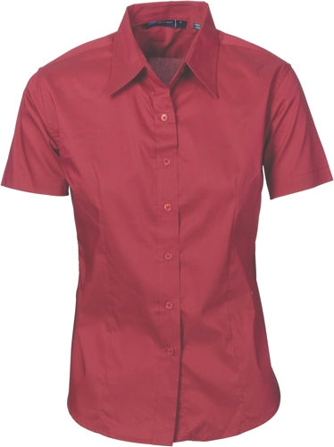 Ladies Premier Stretch Poplin Business Shirts - Short Sleeve
