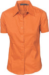 Ladies Premier Stretch Poplin Business Shirts - Short Sleeve