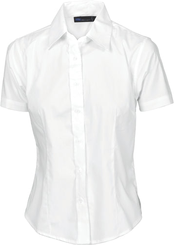 Ladies Premier Stretch Poplin Business Shirts - Short Sleeve