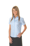 Ladies Tonal Stripe Shirts - Short Sleeve