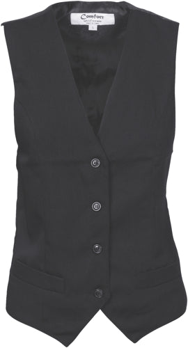 Ladies Black Vest
