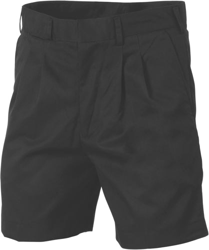 Pleat Front Permanent Press Shorts