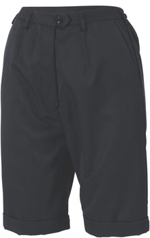  Ladies P/V Flat Front Shorts