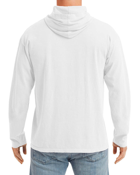 Adult Heavyweight Long Sleeve Hooded T-Shirt