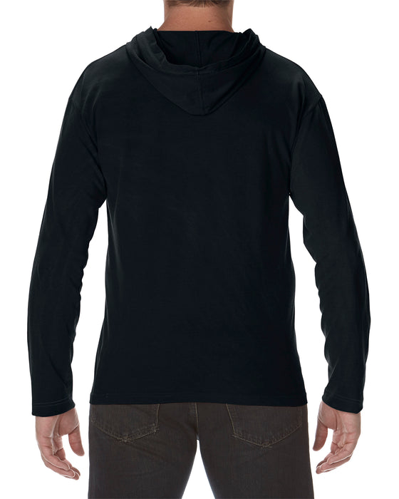 Adult Heavyweight Long Sleeve Hooded T-Shirt