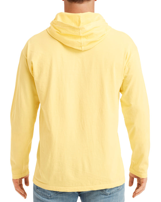 Adult Heavyweight Long Sleeve Hooded T-Shirt