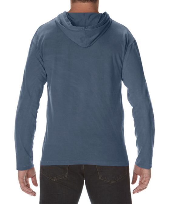 Adult Heavyweight Long Sleeve Hooded T-Shirt