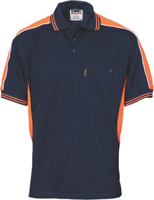  Polyester-Cotton-Panel-Polo-Shirt---Short-Sleeve