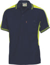 Polyester-Cotton-Panel-Polo-Shirt---Short-Sleeve