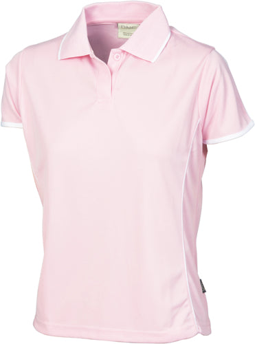 Ladies Cool-Breathe Piping Polo