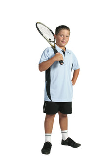  Kids Cool-Breathe Side Panel Polo Shirt