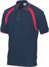 Mens-Poly/Cotton-Contrast-Raglan-Panel-Polo