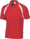 Mens-Poly/Cotton-Contrast-Raglan-Panel-Polo