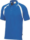 Mens-Poly/Cotton-Contrast-Raglan-Panel-Polo