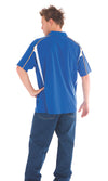Air Flow Contrast Mesh ‘N’ Piping Polo   Short sleeve