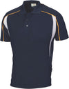 Air Flow Contrast Mesh ‘N’ Piping Polo   Short sleeve