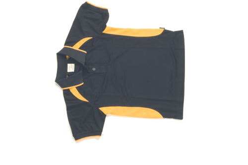 Adults Air Flow Contrast Raglan Mesh Polo