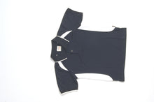  Kids Air Flow Contrast Raglan Mesh Polo