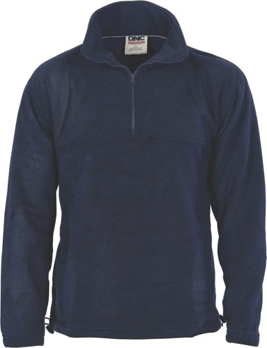 Unisex Half Zip Polar Fleece