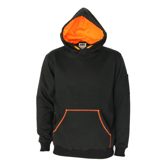 Kangaroo pocket super brushed fleece hoodie