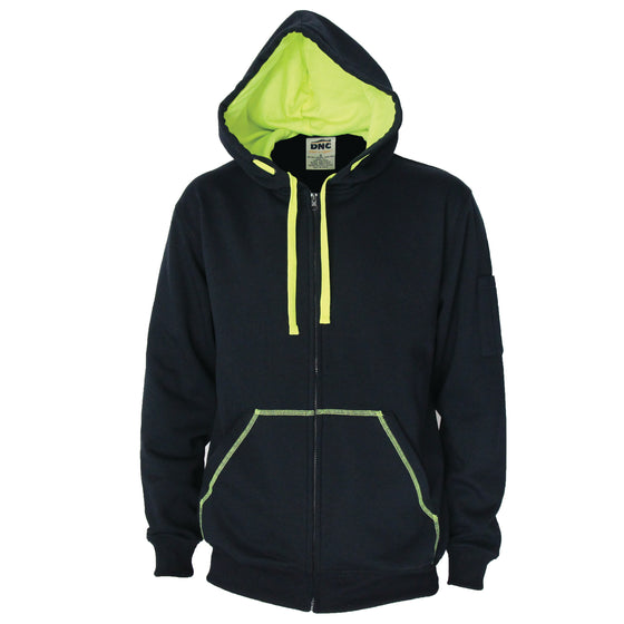 Full zip Super Brushed Fleece Hoodie