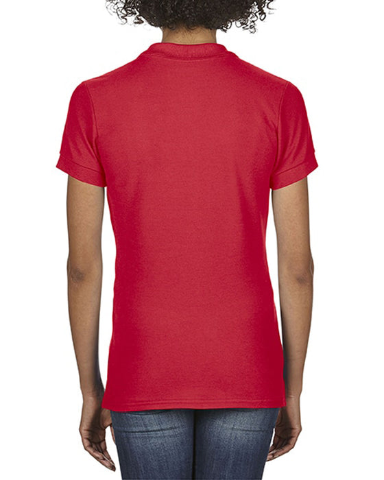 Softstyle Ladies' Double Pique Polo