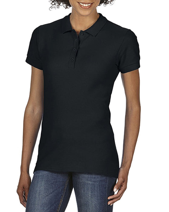 Softstyle Ladies' Double Pique Polo