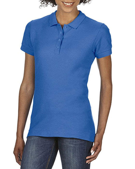 Softstyle Ladies' Double Pique Polo