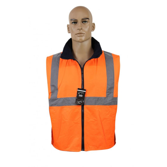 6543# X TAPE HI VIS REVERSIBLE VEST