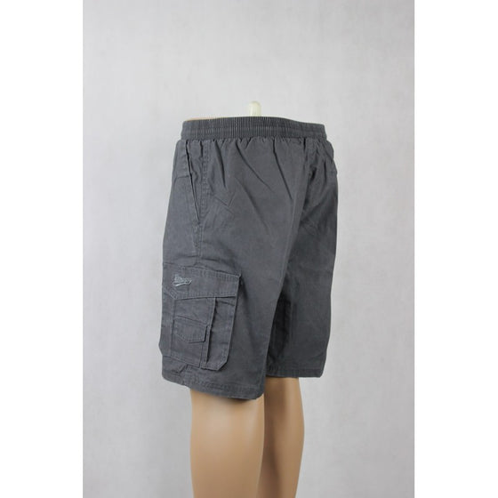 6933# ELASTIC WAIST CARGO SHORTS