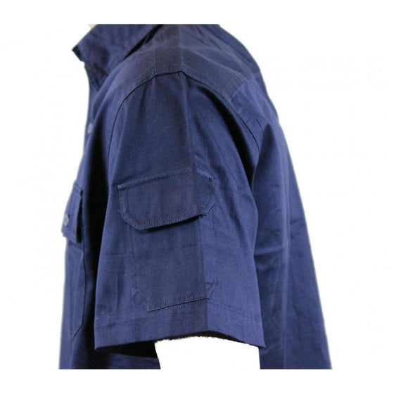 90119# WORK S/S DRILL SHIRT