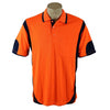 9060# HI VIS & WORK S/S POLO SHIRT