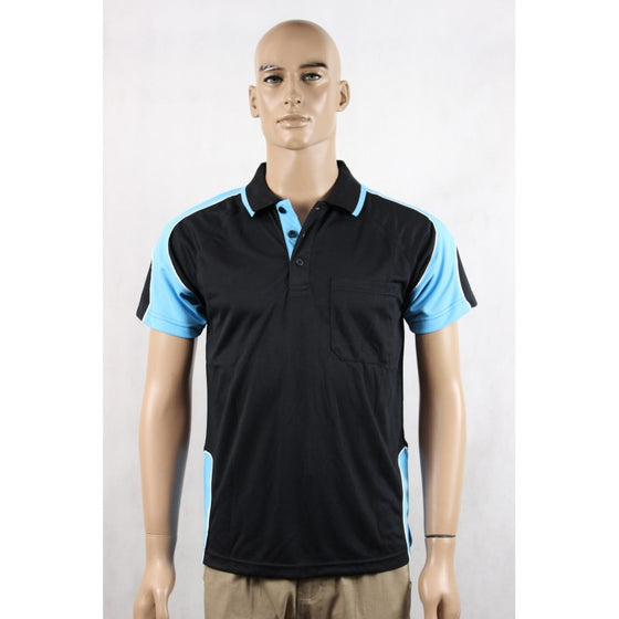 9068# HI VIS & WORK S/S POLO SHIRT