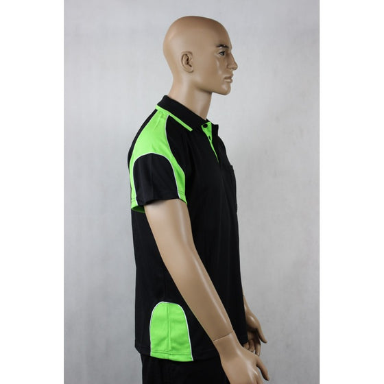 9068# HI VIS & WORK S/S POLO SHIRT