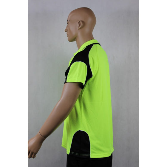 9068# HI VIS & WORK S/S POLO SHIRT