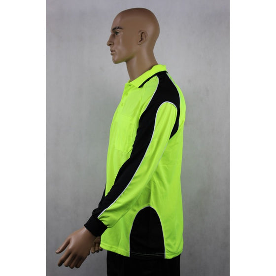 9072# HI VIS & WORK L/S POLO SHIRT