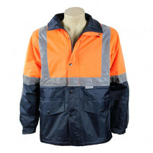  90877# HI VIS JACKET (FLEECY LINING)