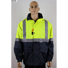  90878# HI VIS JACKET (MESH LINING)