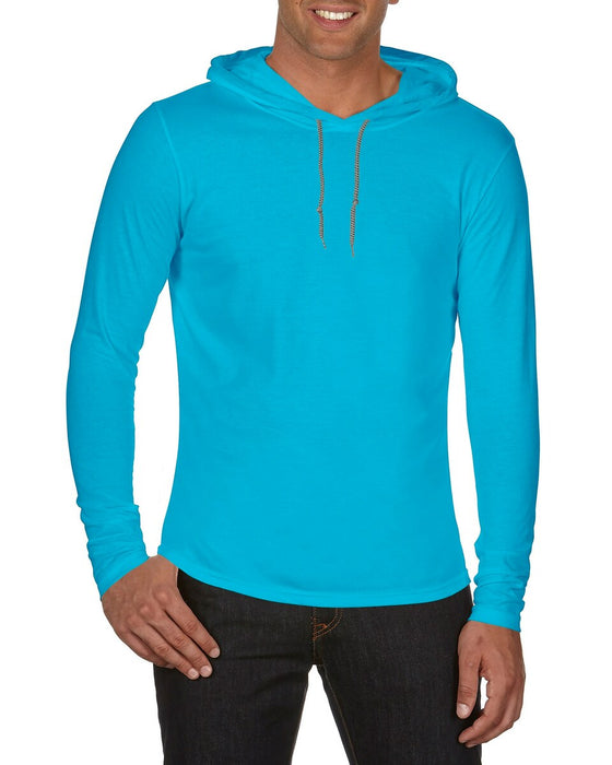 Softstyle Adult Long Sleeve Hooded T-Shirt