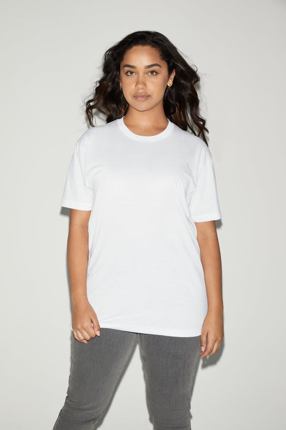 Uni-Sex Poly-Cotton Short Sleeve T-Shirt