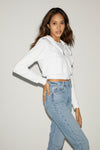 Women's Flex Fleece Cropped Zip Hoodie