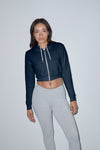 Women's Flex Fleece Cropped Zip Hoodie