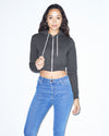 Women's Flex Fleece Cropped Zip Hoodie