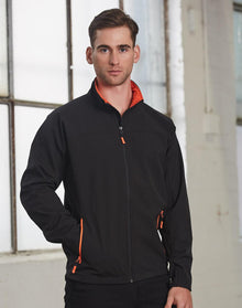  JK15 Men's Softshell Contrast Jacket