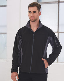  JK31 Men’s Contrast Softshell Jacket