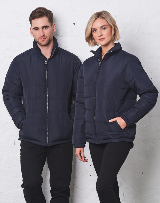 JK48 Adult's Heavy Quilted Jacket