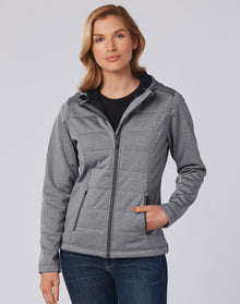  JK52 Ladies' Cationic Quilted Jacket