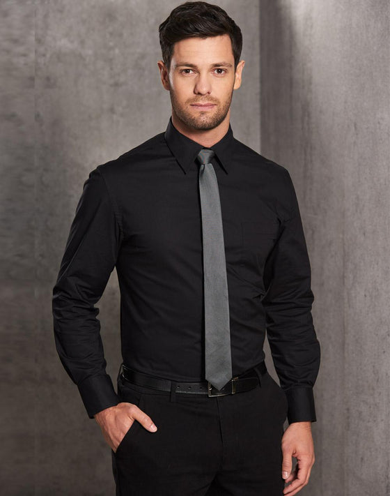 M7020L Men's Cotton/Poly Stretch L/S Shirt